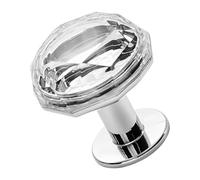 Bouton de chasse en strass - Bouton de pression décoratif pour réservoir, interrupteur de commande de réservoir, fonctionnement sans danger pour les doigts | Pièce de rechange