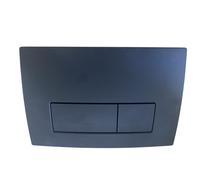 Bouton de chasse Geberit Delta 50 pour WC, noir mat (115.119.14.1 5037)