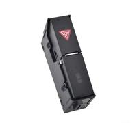 Bouton de clignotant pour feux de détresse de voiture, 83160-60060, compatible avec Toyota Land Cruiser Prado 2009-2017, noir, plastique, contrôle intérieur