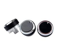 Bouton de climatisation en aluminium avec contrôle de la chaleur conçu pour une utilisation durable avec une bonne durabilité et un fonctionnement constant (noir)