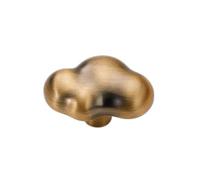 Bouton de coiffeuse de salle de bain Poignée Bronze Cloud | Utilisation pour mettre à niveau les portes de placard et les meubles de rangement