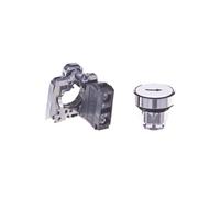Bouton de commande 22 mm blanc avec Harmony XB4 XB4BA3341