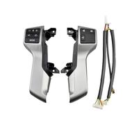 Bouton de Commande au Volant pour Toyota Land Cruiser Prado 2009-2016,Boutons de Volant Automatique,Audio,téléphone,Bluetooth,régulateur de Vitesse,commutateurs de Voiture - Argent