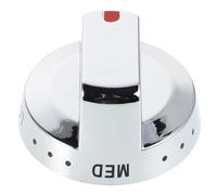 Bouton de Commande Brûleur en Acier Inoxydable pour Cuisinière à Gaz | Argenté, Réglage Précis Flamme, Installation Simple, Usage en Camping-accessoires D’appareil