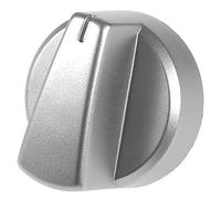 Bouton de commande d’origine pour four/cuisinière Belling, argenté, (lot de 1, 2, 3, 4, 5 ou 6) Pack Quantity: 1