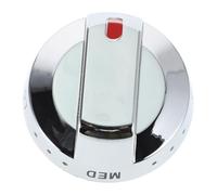 Bouton de Commande de Cuisinière en Acier Inoxydable pour Camping-car | Remplacement pour Four et Plaque Électrique, Réglage Facile, Argenté, Accessoires de Cuisine Mobile