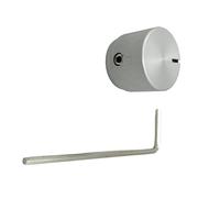 Bouton de commande de guitare électrique en alliage d'aluminium à installation rapide Design ventilé Capuchon de potentiomètre de guitare précis