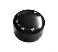 Bouton de commande de minuterie noir compatible avec friteuse à air HD9200, pièce de rechange robuste