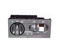 Bouton de commande de phare et d'antibrouillard avec réglage électrique des phares pour Golf 3