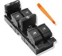 Bouton de commande de vitre de porte de véhicule Pour interrupteur de fenêtre principale électrique 1J4959857, pour Vw, pour Passat B5/B5.5 1998-2004 pour Golf, pour Jetta, pour Bora