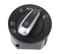 Bouton de Commande des phares de Voiture, Interrupteur de phares, pour Rabbit 2006-2009 et 2013-2015, avec enjoliveur et Cache