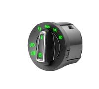 bouton de commande des phares Interrupteur Automatique De Phare Adapté Aux Accessoires De Voiture Convient Pour Skoda, Modifications De Réglage Interrupteur d'éclairage