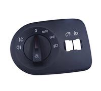 bouton de commande des phares Interrupteur de phare antibrouillard, bouton de commande principal, accessoire de phare de voiture adapté au siège Interrupteur d'éclairage