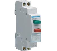 Bouton de commande double 1Z+1R vert-rouge SVN391