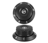 Bouton de Commande du Thermostat pour Four, Lot de 2, Noir | Repères Clairs 50-300 °c, Axe 6mm, Ajustement Simple Cuisine et Entretien