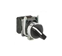 Bouton de commande Harmony XB4 - tournant - 2F - 3P - Ø22 - noir