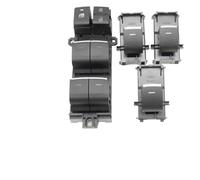 Bouton De Commande Lève-vitre Électrique Avec Rétroéclairage LED Pour Toyota Pour RAV4 Pour Sienna Pour Camry Pour Highlander Pour Yaris Cross YIJIAVSX(1set LHD Blue)