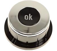 Bouton de commande - Moulinex - Cookeo - Noir - Acier - Compatible avec plusieurs modèles