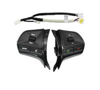 Bouton de Commande Multifonction du Volant Bouton Commande Volant Voiture Pour KIA Pour K2 Pour RIO Audio Bluetooth Commutateur Volume Téléphone Pièces Automobiles(Piano Switch)
