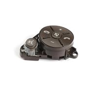 Bouton de Commande Multifonction du Volant Couvercle Boutons Commande Commutateur Volant Voiture, Multifonction Pour Benz Pour W204 X204 W212 W207 C200 E300(Brown Right)