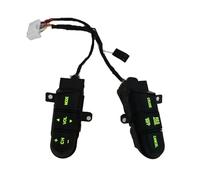 Bouton de Commande Multifonction du Volant Pour Civic Pour Jazz 2006-2011 Pour FIT 2008-2014 Rétro-éclairage Vert 36770-SNA-A12 Coussin Volant Commutateur À Distance Audio Croisière(Green switch)
