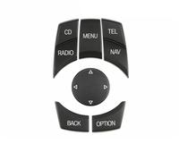 Bouton de Commande multimédia pour Console Centrale de Voiture, pour BMW série 1 3 5 X1 E84 X5 X6 E70 E71 E81 E82 E90 E91 E92 E60 E61 Interrupteur Commande Leve vitre (Couleur : CD N Nav. Set)