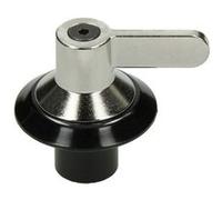 Smeg Bouton de commande (694975086) pour four et cuisinière – Noir/Inox