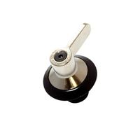 Bouton de commande noir/inox d'origine Four, cuisinière 694975086 SMEG