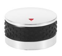 Bouton de Commande pour Cuisinière à Gaz en Plastique Argenté 56 Mm | Remplacement pour Four et Brûleur, Installation Facile, Modèle Sobre et Pratique