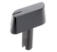 Bouton de commande pour cuisinière De Dietrich, noir. Numéro de pièce : 76X4659.