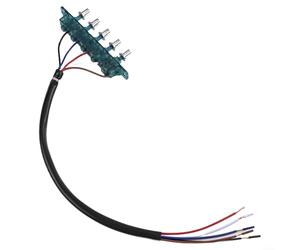 Bouton de commande pour hotte de cuisine avec 5 boutons, lumière et fonction de verrouillage pour remplacement d'appareils de cuisine