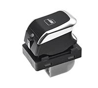 Bouton de commande pour lève-vitre électrique compatible avec Audi A6 A7 A8 S6 S8 TT R8 2010-2015 LHD OE 4GD959851B 4H0959851E 8KD959855A ABS Direct Fit (1 interrupteur unique) (1 interrupteur unique)