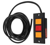 Bouton de Commande pour Volet Roulant, Montage Mural Compact | Métal et Plastique, Poussoir Ergonomique Robuste, Usage Extérieur, pour Panneaux et Systèmes Électriques
