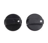 Bouton de commande table cuisson à gaz 20 pièces cuisinière naturel accessoires bricolage universels boutons en plastique noir épaissi cuisine
