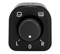 Bouton de commutateur de miroir avec fonction de chauffage adapté pour MK5 MK6 2006-2013, remplace 1K0959565J bouton de réglage commutateur de commande de miroir