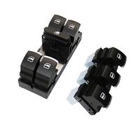 Bouton de commutateur Interrupteur De Fenêtre De Phare Automatique Pour VW Pour Passat B6 CC Pour Caddy 2005 2006 2007 2008 2009 2010 2011 5ND959857 5ND959855 Panneau de Contrôle(4PCS)