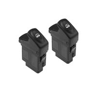 Bouton de commutation 7700307605 Interrupteur Simple De Vitre Électrique Pour Renault Pour Clio I Pour Kangoo Pour Megane Pour Twingo Pour Scenic 1990-2016(2 pièces)