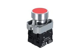 Bouton de commutation Auto-réinitialisation momentanée XB2 Petite tête ronde plate 22 mm Bouton-poussoir d'alimentation XB2-BA42 XB2-BA31 XB2-BA51 10A NC/NO * 3 pièces(XB2-BA21 BLACK)