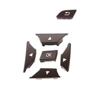 Bouton De Commutation Commande Menu Volant Voiture Pour Benz Pour E A GLK CLS Pour W204 X204 W212 W218 W156 W176 W117 W172 W246 Interrupteur régulateur vitesse voiture(Left Brown)