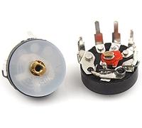 Bouton de commutation d'alimentation 10PCS / LOT 12mm RV12MM B103 B10K Amplificateur de puissance Potentiomètre de volume avec interrupteur Potentiomètre radio à angle droit interrupteur industriel (