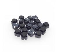 Bouton de commutation d'alimentation 20/50 PCS/lot Micro-interrupteur tactile 6*6*5mm interrupteur muet silencieux 6X6X5 MM SMD 2P broches clavier en Silicone interrupteurs à bouton-poussoir(50pcs)