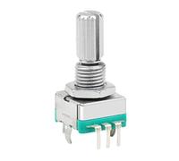 Bouton de commutation de codage EC11 en métal 15 mm 20 mm Arbres de poignée en fleur pour appareils électroniques Projets d'instruments précis Processeur d'installation rapide