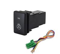 Bouton de commutation de phares antibrouillard pour Toyota Land Cruiser 07-20, compatible avec Camry 06-16(Steering wheel heat)