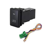 Bouton de commutation de phares antibrouillard pour Toyota Land Cruiser 07-20, compatible avec Camry 06-16(LED)