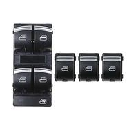 Bouton de Commutation de vitre électrique 4F0959851H 4F0959855B pour Audi A3 S3 A6 S6 RS6 4F2 4FH 4F5 C6 Q7 8P1 8PA pour Interrupteur de Commande de fenêtre d'alimentation Principale(Set)