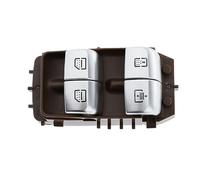 Bouton de commutation de vitre électrique Accessoires de voiture bouton de régulateur de commutateur de commande de fenêtre marron noir Beige 2229051505 pour Mercedes pour Benz W222 S550e S600 S63(Mar