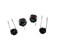 Bouton de commutation tactile, 10 pièces, avec 2 broches, 6 * 6 * 5