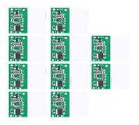Bouton de Commutation Tactile capacitif 12V, 10 pièces, Module de commutateur de loquet de Jogging avec Patchs pour lumière LED