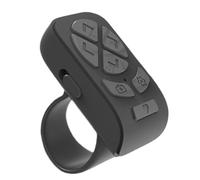 Bouton de contrôle à selfie - Télécommande portable, mini anneau de déclenchement de caméra, enregistreur vidéo mains libres, gadget smartphone polyvalent | Pour événements en plein air, voyage