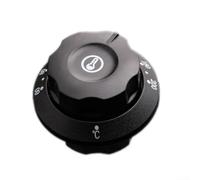 Bouton de contrôle de la température, thermostat réglable pour chauffe-eau, four, friteuse (60-200°)